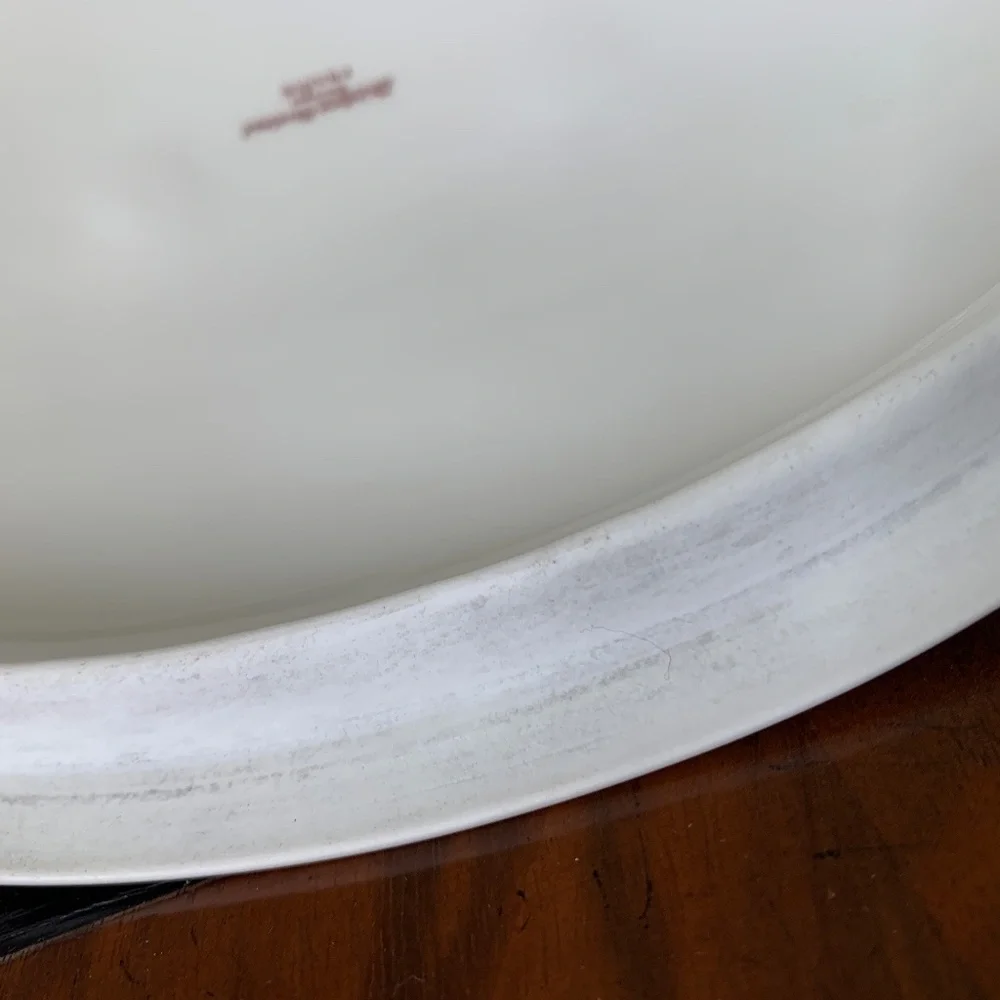 Vintage Limoges France Theodore Haviland Claridge Gold Trim Covered Serving Dish